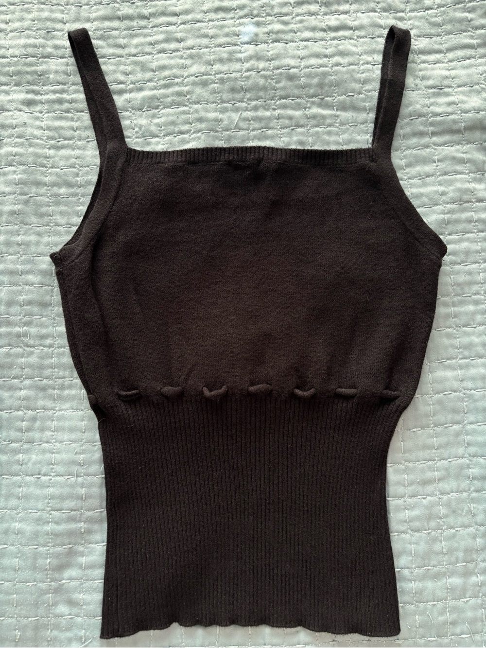Brandy Melville Black Drawstring Cami - Picture 2 of 6